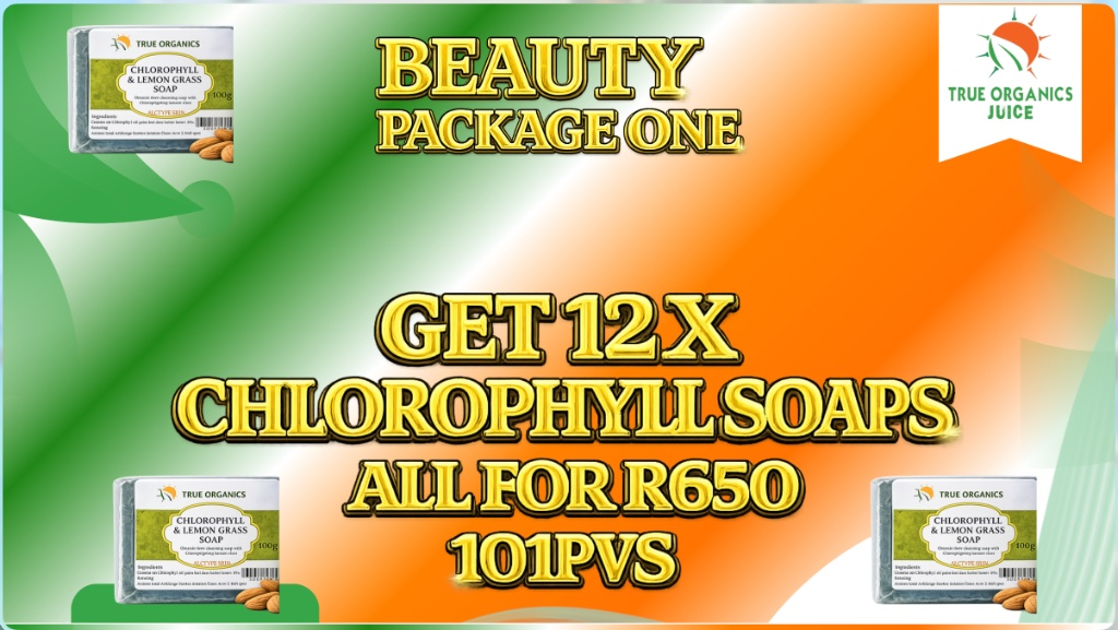 True Organics Chlorophyll Soap