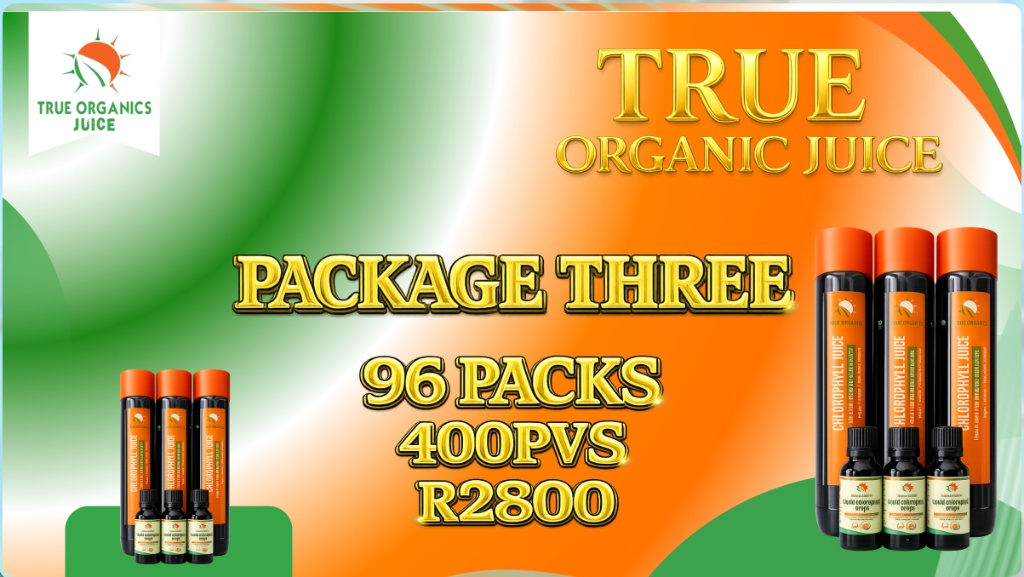 Package Four – 96 Pack Chlorophyll Juice